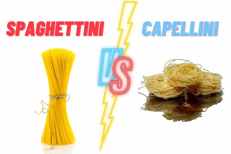 Spaghettini VS Capellini