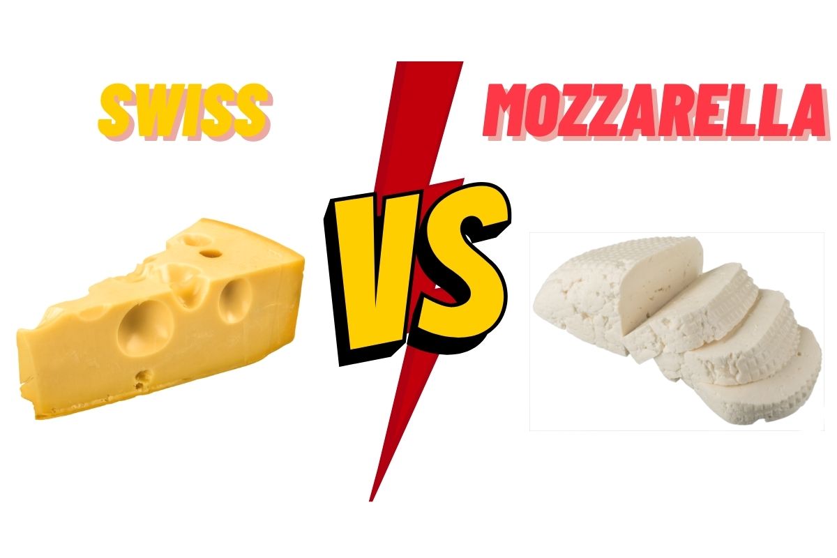 Swiss Cheese vs Mozzarella