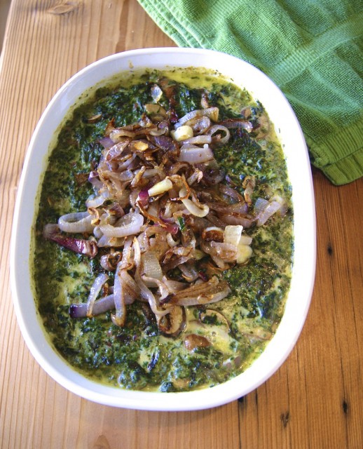 Creamy Parmesan Spinach and Mushrooms