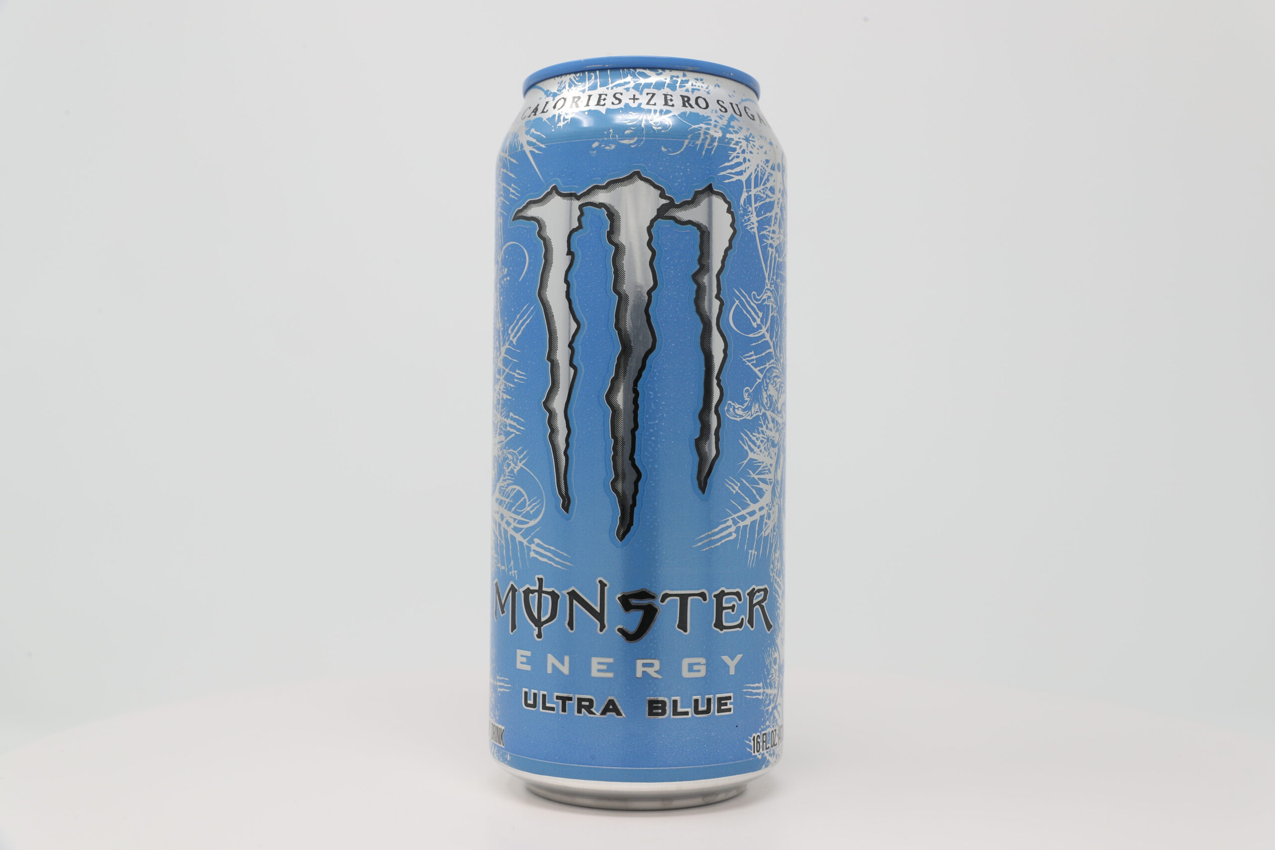 Monster Energy's Ultra Blue flavor is a sugar free energy drink manufactured by Monster Beverage