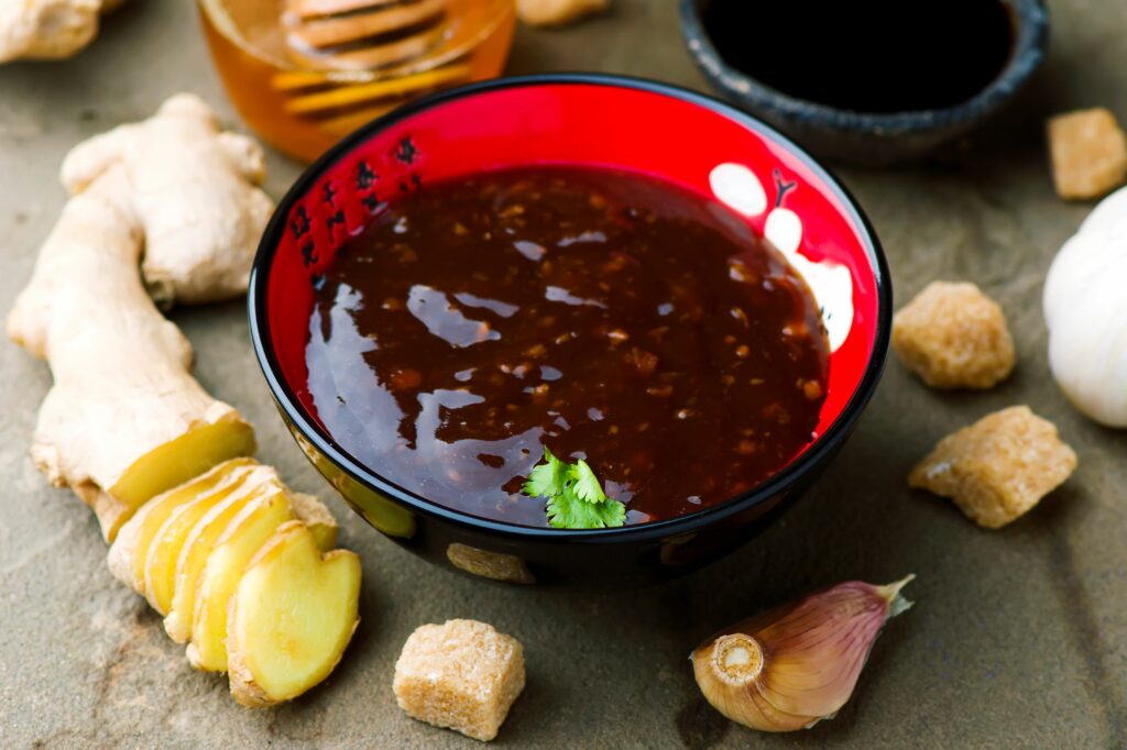 Teriyaki, traditional Japanese sauce