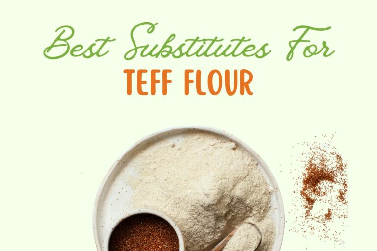 Switch It Up: Delicious and Nutritious Teff Flour Alternatives for Any Dish
