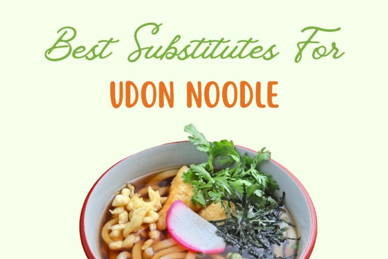 10 Best Substitute For Udon Noodles
